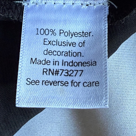 PM Black Lace Trim Camisole - Picture 5 of 7